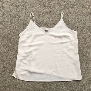 A New Day sateen white camisole